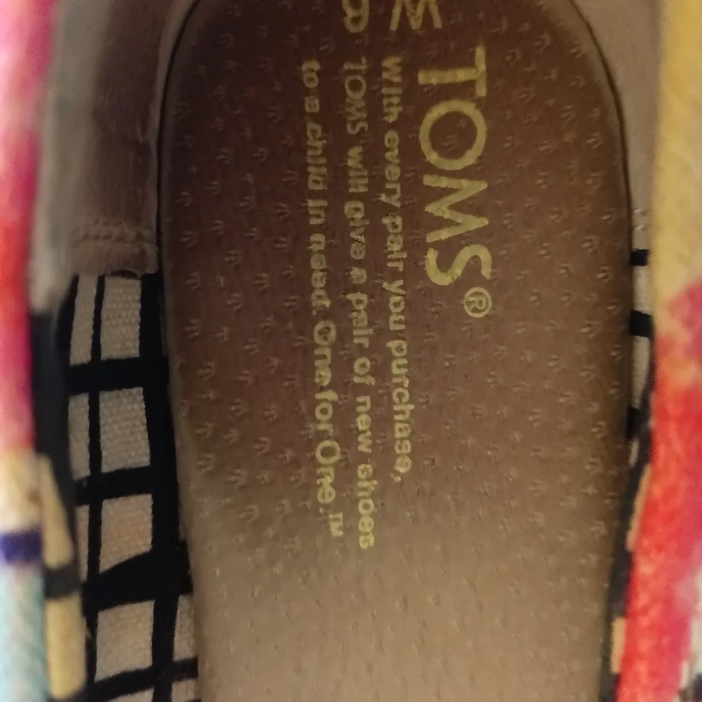 Toms espadrille used